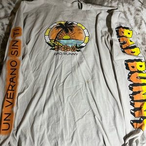 Bad bunny concert shirt